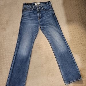 Abercrombie kids medium wash boys slim bootcut jeans 13/14